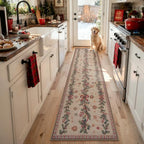 Christmas Kitchen Runner Rug, 2x6 Soft Christmas Bathroom Runner Rug
