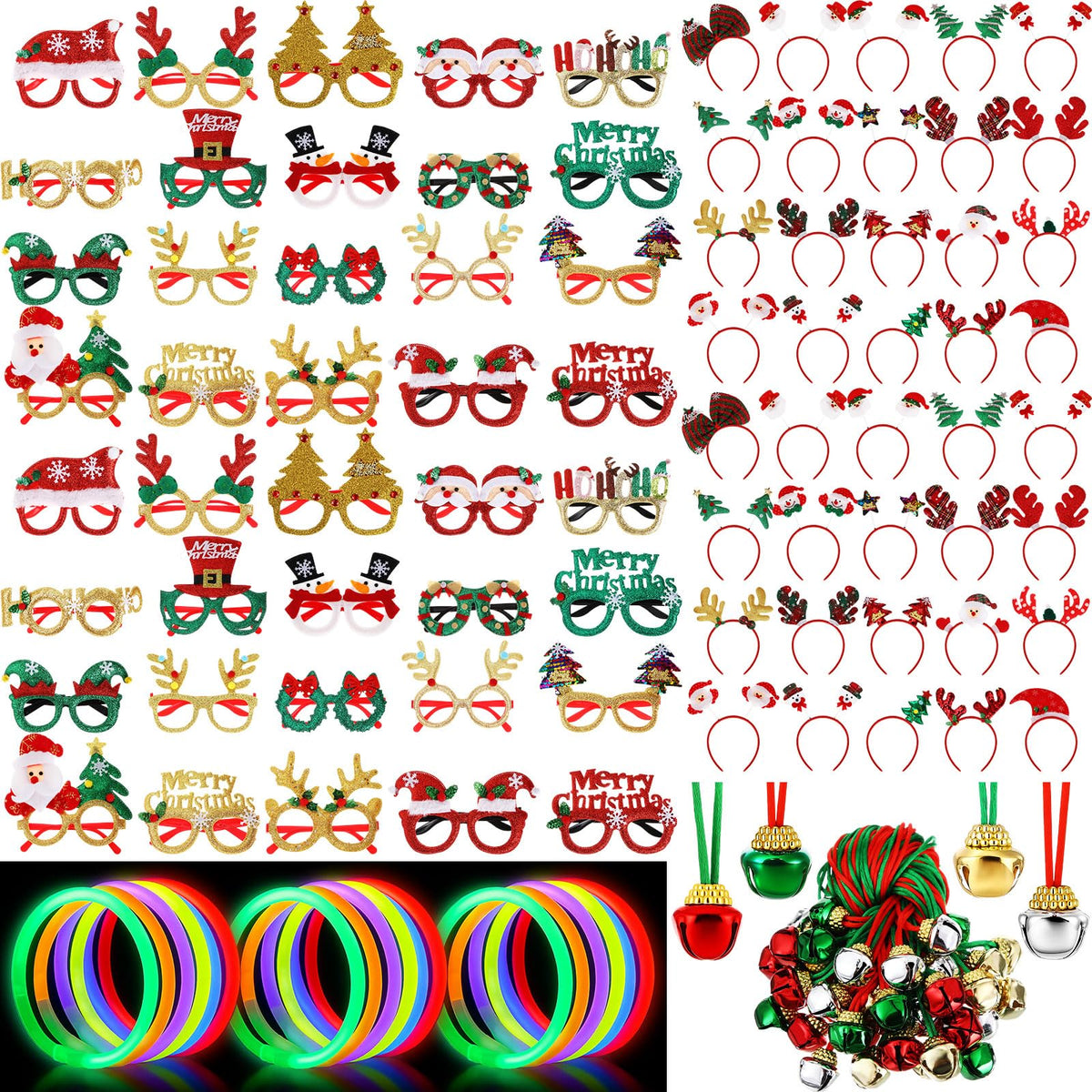 400 Pcs Christmas Party Favors Bulk,