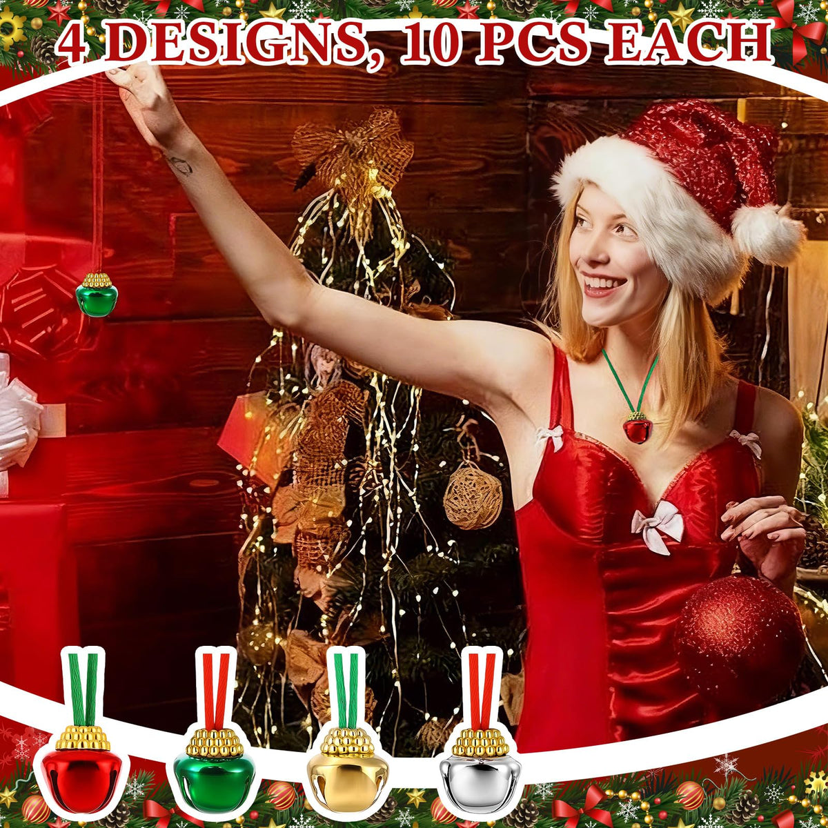 400 Pcs Christmas Party Favors Bulk,