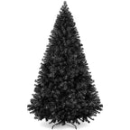 Christmas tree4.5ft Premium Unlit Pine Design, Dense Branches Realistic Holiday Décor w/Easy Assembly - Green