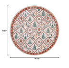 Christmas Kitchen Runner Rug, 2x6 Soft Christmas Bathroom Runner Rug