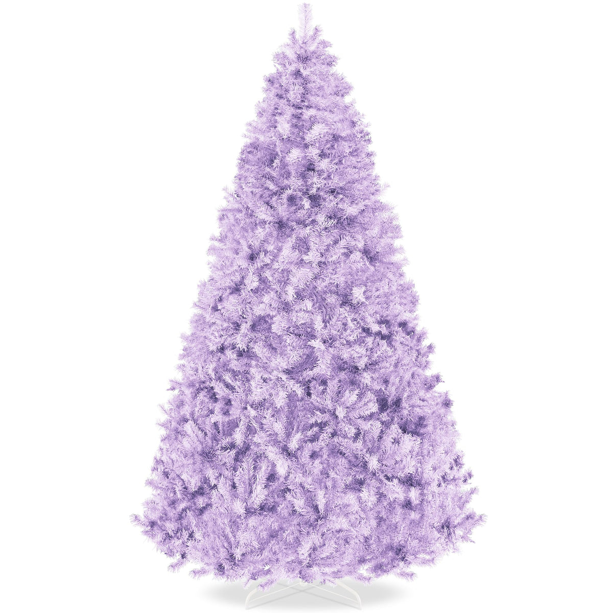 Christmas tree4.5ft Premium Unlit Pine Design, Dense Branches Realistic Holiday Décor w/Easy Assembly - Green