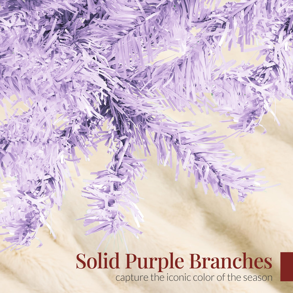 Christmas tree4.5ft Premium Unlit Pine Design, Dense Branches Realistic Holiday Décor w/Easy Assembly - Green