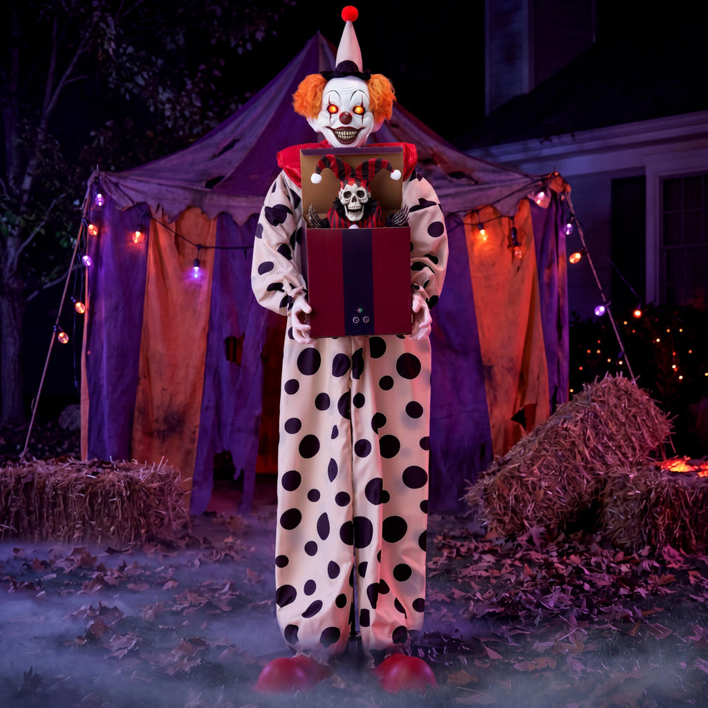 Life Size Halloween Animatronic Grim Reaper with Sound