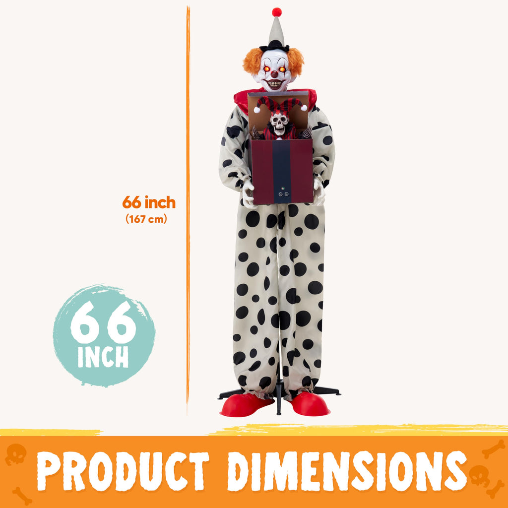 Life Size Halloween Animatronic Grim Reaper with Sound