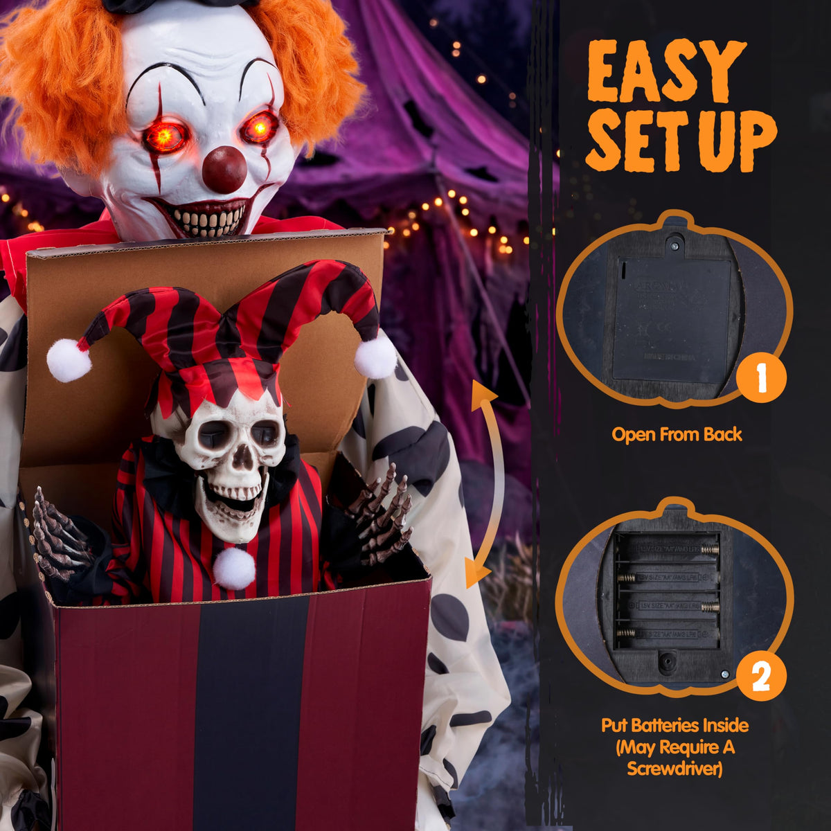 Life Size Halloween Animatronic Grim Reaper with Sound