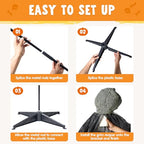 Life Size Halloween Animatronic Grim Reaper with Sound