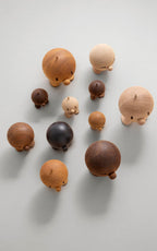 Smoked Oak, Woody Brown, Home Decor Ornament