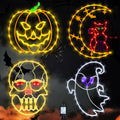 Halloween Decorations - 16" Halloween Window Silhouette Lights