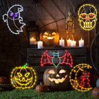 Halloween Decorations - 16" Halloween Window Silhouette Lights