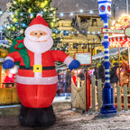 Sunnyglade 8FT Christmas Inflatable Santa Blow Up Outdoor Decorations