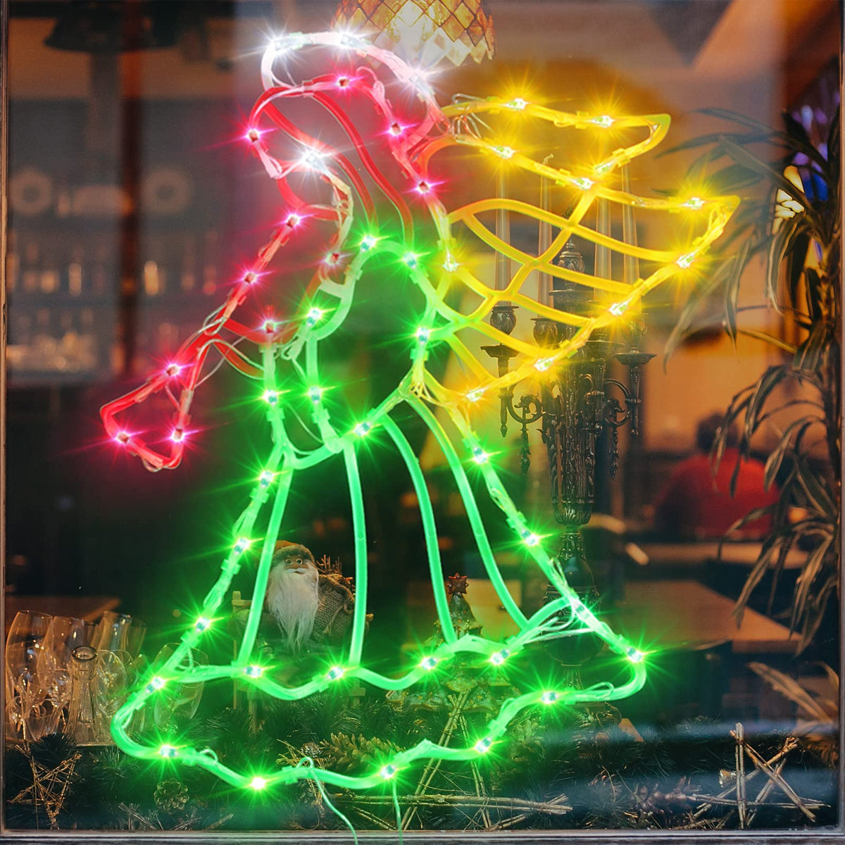 Halloween Decorations - 16" Halloween Window Silhouette Lights