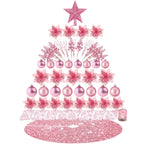 72 Pieces Christmas  Star Sequin Tree Skirts for Home Wreaths Holiday Party Favors