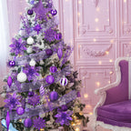 CroBlissful 118 Pcs Christmas Tree Ornaments  , Berries Stems for Xmas Trees Holiday Decor(Gold)