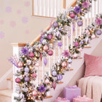 CroBlissful 118 Pcs Christmas Tree Ornaments  , Berries Stems for Xmas Trees Holiday Decor(Gold)