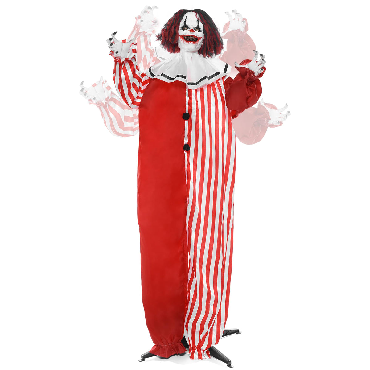 Life Size Halloween Animatronic Grim Reaper with Sound