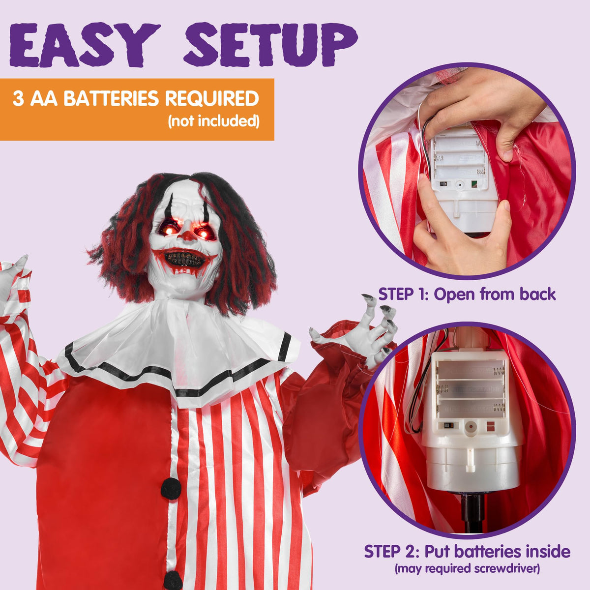 Life Size Halloween Animatronic Grim Reaper with Sound