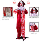 Life Size Halloween Animatronic Grim Reaper with Sound