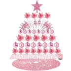 72 Pieces Christmas  Star Sequin Tree Skirts for Home Wreaths Holiday Party Favors