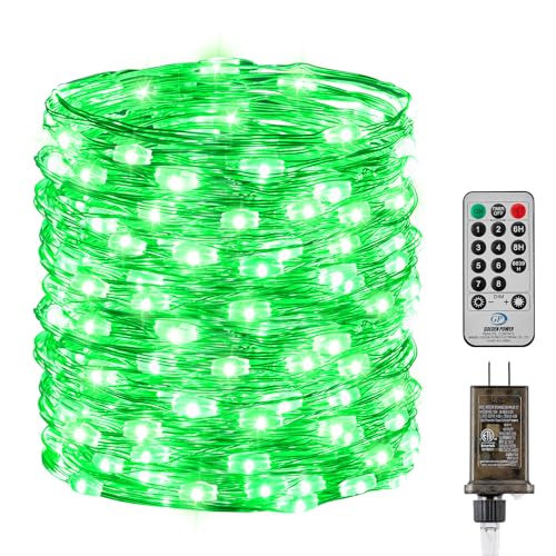 Fairy Lights with Remote, 66 Feet 200 Led Firefly String Lights Plug in for   Christmas Tree Wreath Craft Wedding Party Indoor Outdoor Decoration, Warm White