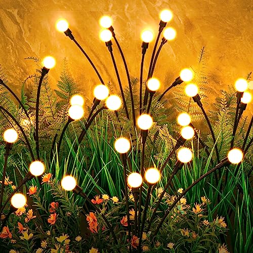 Firefly Light for Garden Decor, Outdoor lights, Outdoor Decor, Patio Decor, Gifts for Women, Gifts for Grandma,