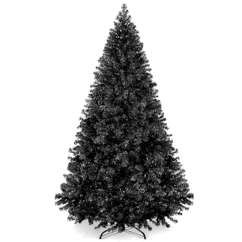 Christmas tree4.5ft Premium Unlit Pine Design, Dense Branches Realistic Holiday Décor w/Easy Assembly - Green
