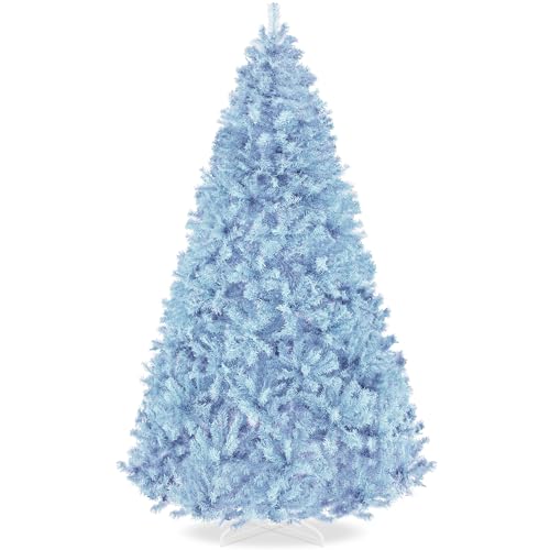 Christmas tree4.5ft Premium Unlit Pine Design, Dense Branches Realistic Holiday Décor w/Easy Assembly - Green