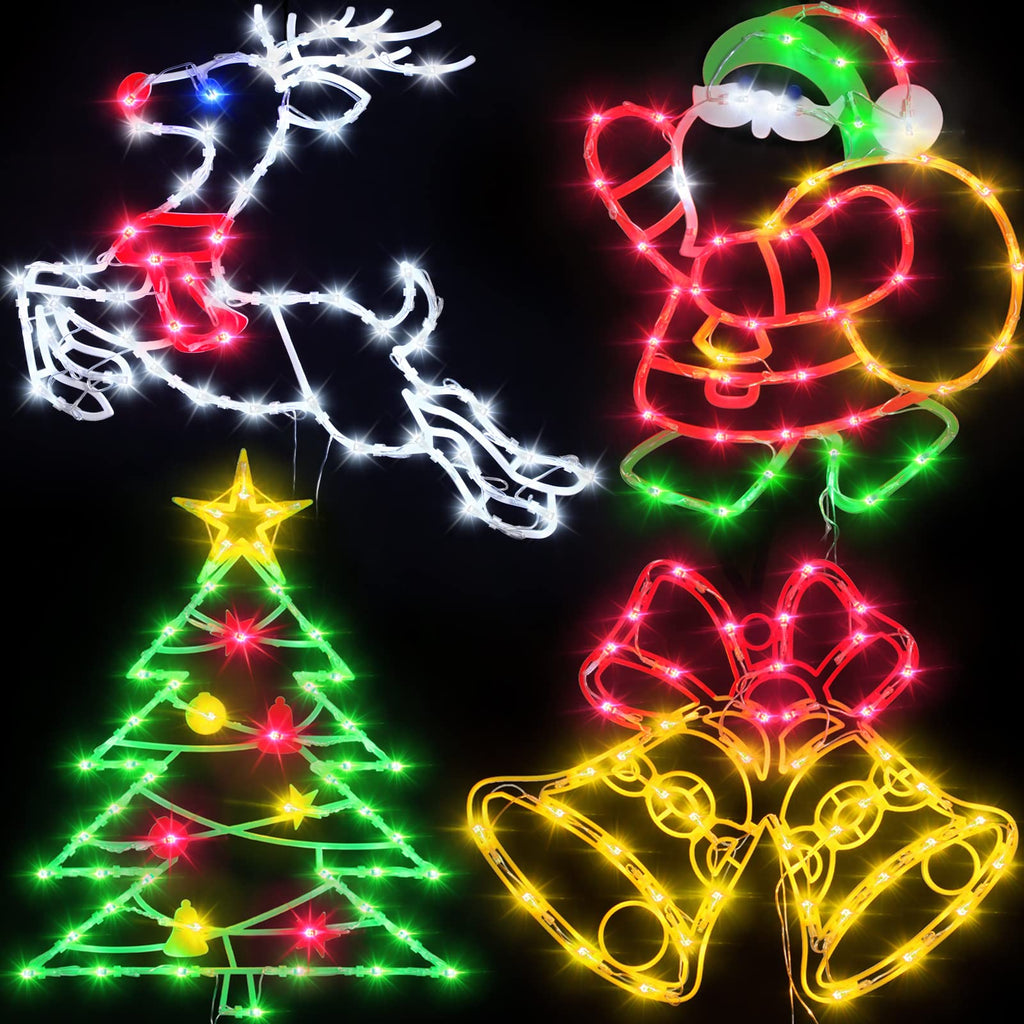 Halloween Decorations - 16" Halloween Window Silhouette Lights