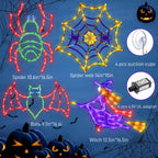Halloween Decorations - 16" Halloween Window Silhouette Lights