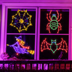 Halloween Decorations - 16" Halloween Window Silhouette Lights