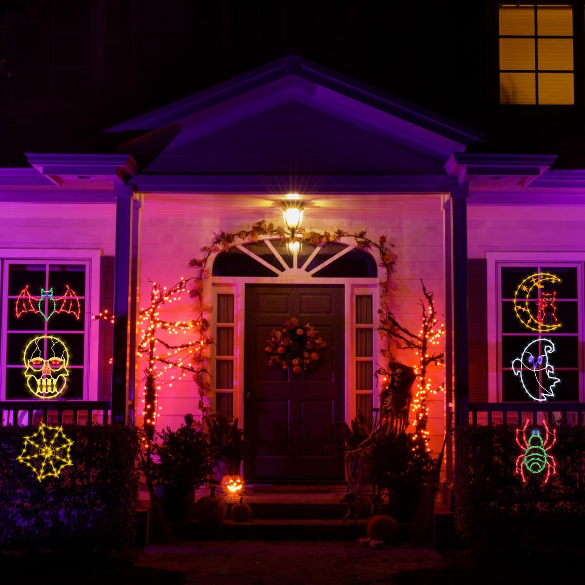 Halloween Decorations - 16" Halloween Window Silhouette Lights