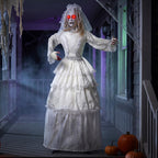 Life Size Halloween Animatronic Grim Reaper with Sound